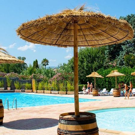 Camping Les Mimosas Hotel Pégomas Esterno foto