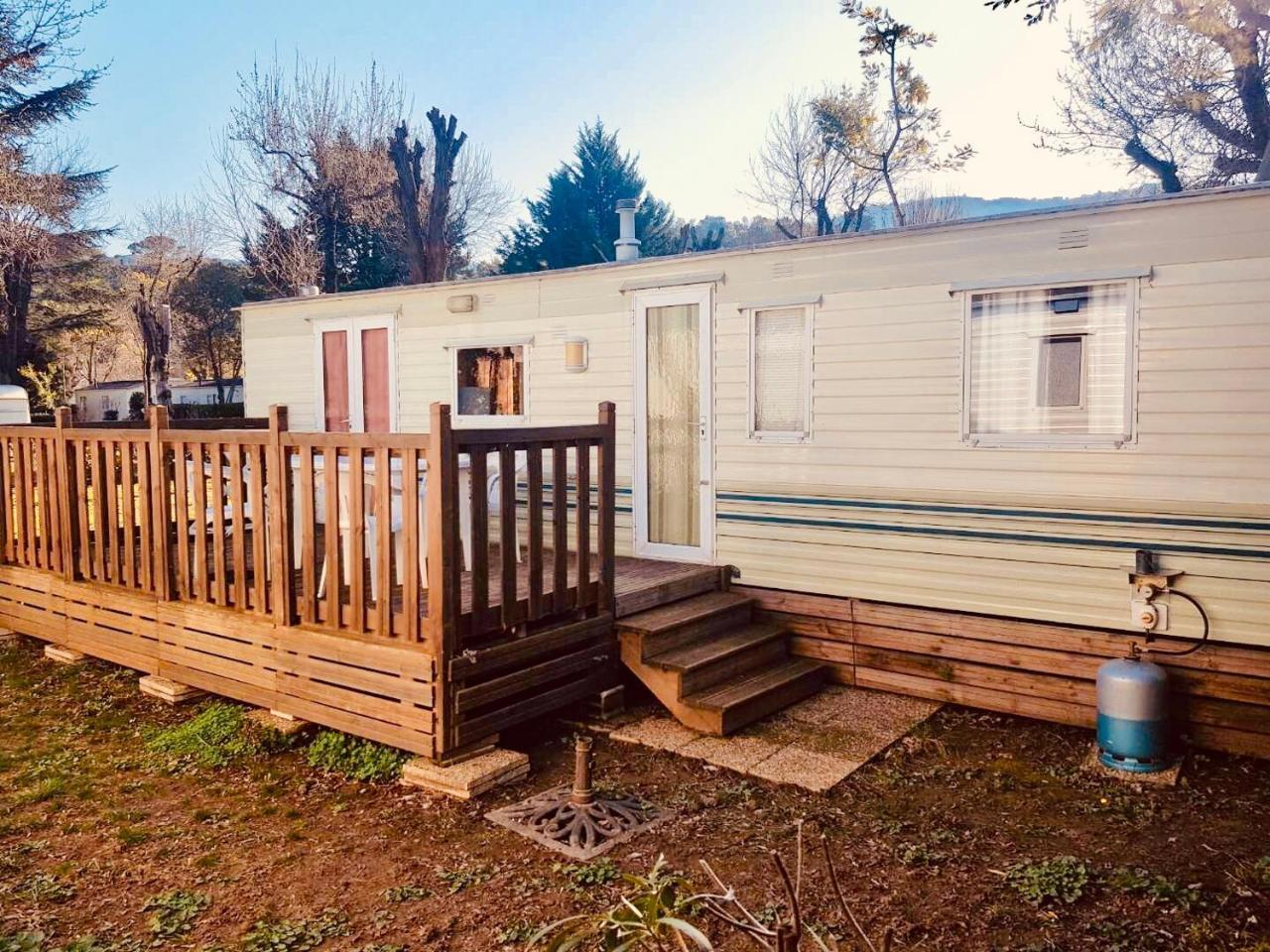 Camping Les Mimosas Hotel Pégomas Esterno foto